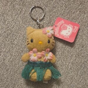 Sanrio Maui Hello Kitty Keychain Plush